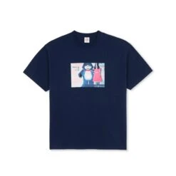Polar Skate Co. Pink Dress T-Shirt Dark Blue