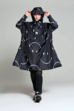 Rainkiss Rain Poncho Classic Smile Smiley