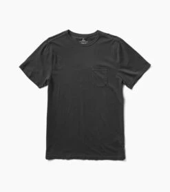 Roark Well Worn Light Organic T-Shirt Black