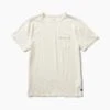Roark Well Worn Light Organic T-Shirt Off Whit