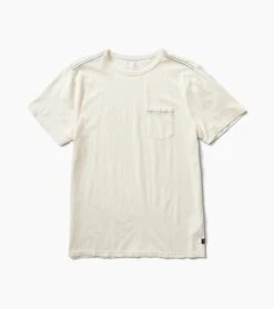 Roark Well Worn Light Organic T-Shirt Off Whit