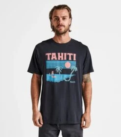 Roark Tahiti Time T-Shirt Black