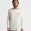 Roark Seek And Explore LS T-Shirt Off White
