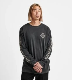 Roark Kookeoke Club LS T-Shirt Black