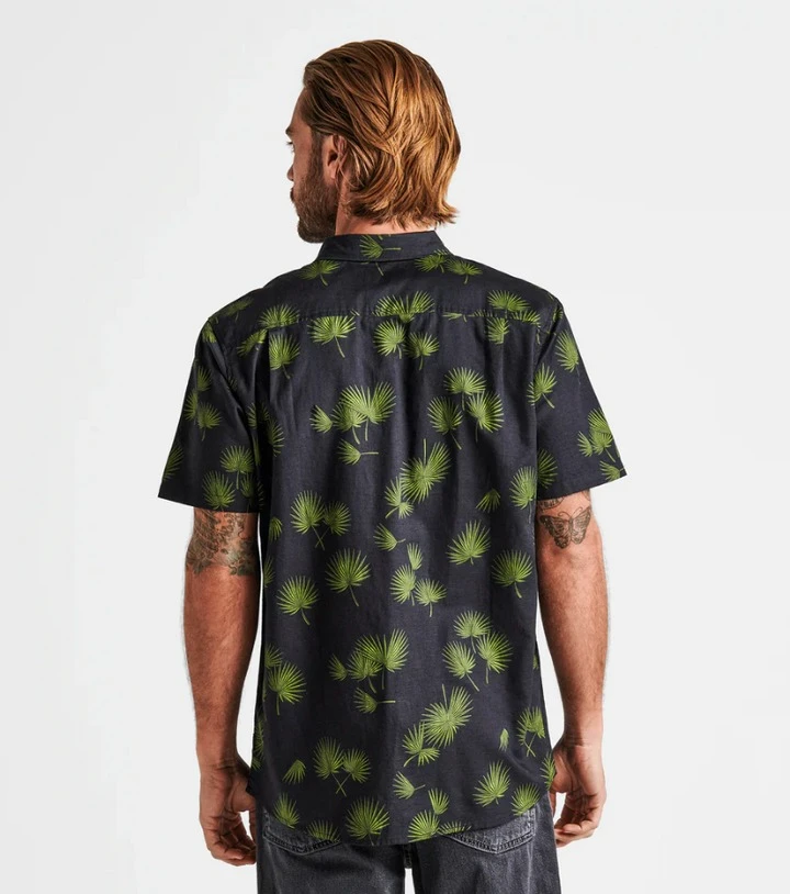 Roark Scholar Fronds SL Hemd Black 2 Roark Scholar Fronds SL Hemd Black – Bild 2