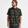 Roark Scholar Fronds SL Hemd Black