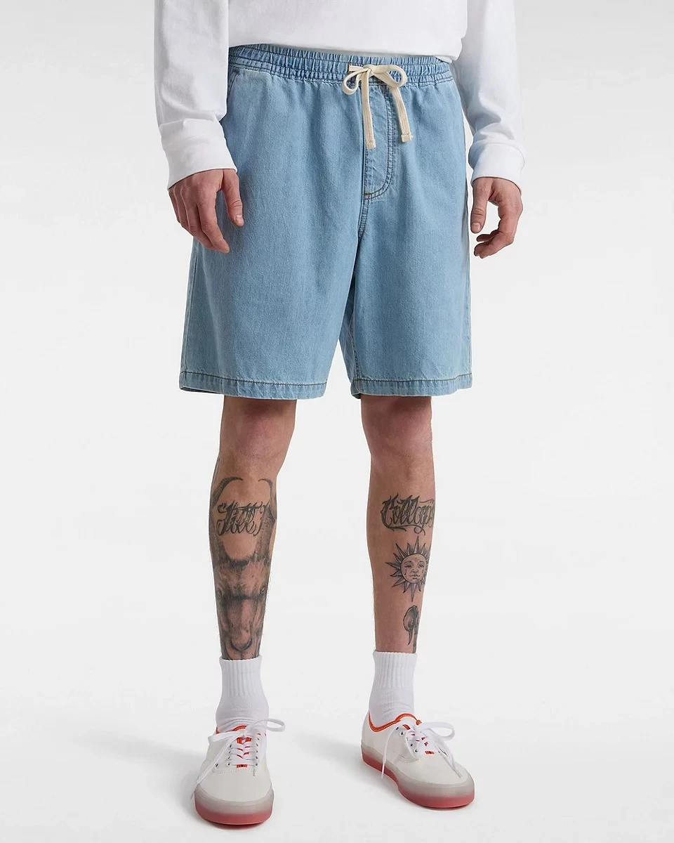 Vans Range Denim Relax Shorts Stone Blue 1 Vans Range Denim Relax Shorts Stone Blue