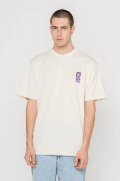 Kaotiko Sushi Time Organic T-Shirt Ivory