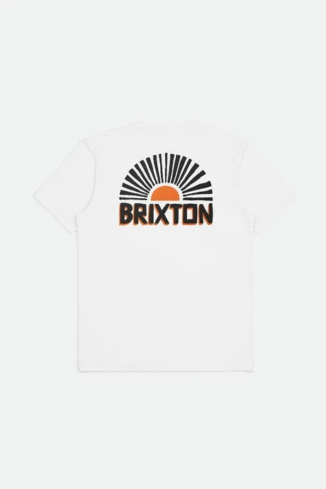 Brixton Fairview T-Shirt White 2 Brixton Fairview T-Shirt White – Bild 2