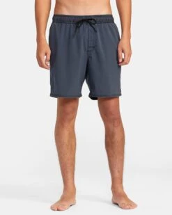 Rvca Pigment Elastic Jam Shorts New Navy