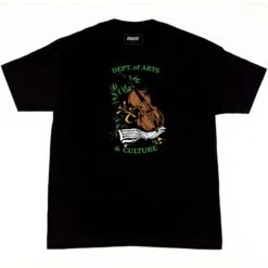 Snack Dept Of Arts T-shirt Black