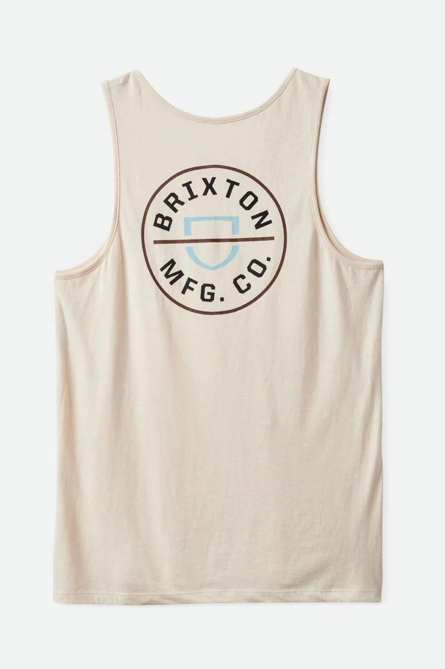 Brixton Crest Tank Top Whitecap 2 Brixton Crest Tank Top Whitecap – Bild 2