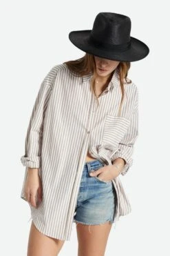 Brixton Sidney Oversized LS Girls Hemd Mojave