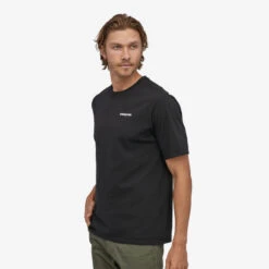 Patagonia P-6 Logo Responsibili T-Shirt Black