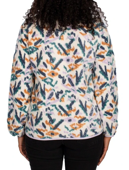 Iriedaily Arkta Teddy 2 Jacket Navy Purple 2 Iriedaily Arkta Teddy 2 Jacket Navy Purple – Bild 2