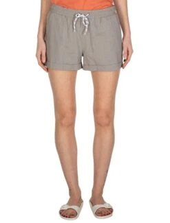 Iriedaily Chambray Girl Shorts Olivegrey