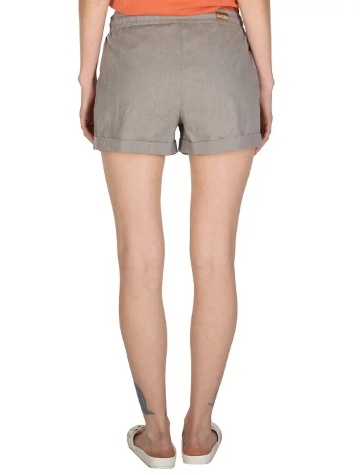 Iriedaily Chambray Girl Shorts Olivegrey 2 Iriedaily Chambray Girl Shorts Olivegrey – Bild 2