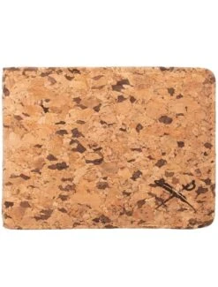 Iriedaily Cork Flag Wallet Brown