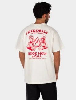 Iriedaily Future Camp T-Shirt Off White