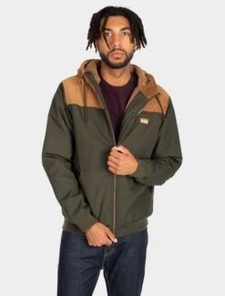 Iriedaily Hafen Jacket Night Olive