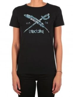 Iriedaily Jungalore Flag Tee Blk