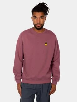 Iriedaily Lazy Sunny Day Sweat Plum