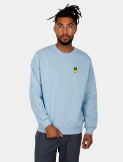 Iriedaily Lazy Sunny Day Sweat Sky Blue