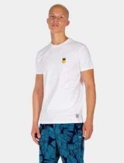 Iriedaily Lazy Sunny Day Emb T-Shirt White