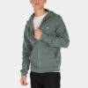Iriedaily Mini Flag 2 Zip Hoody Jungle Green