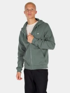 Iriedaily Mini Flag 2 Zip Hoody Jungle Green
