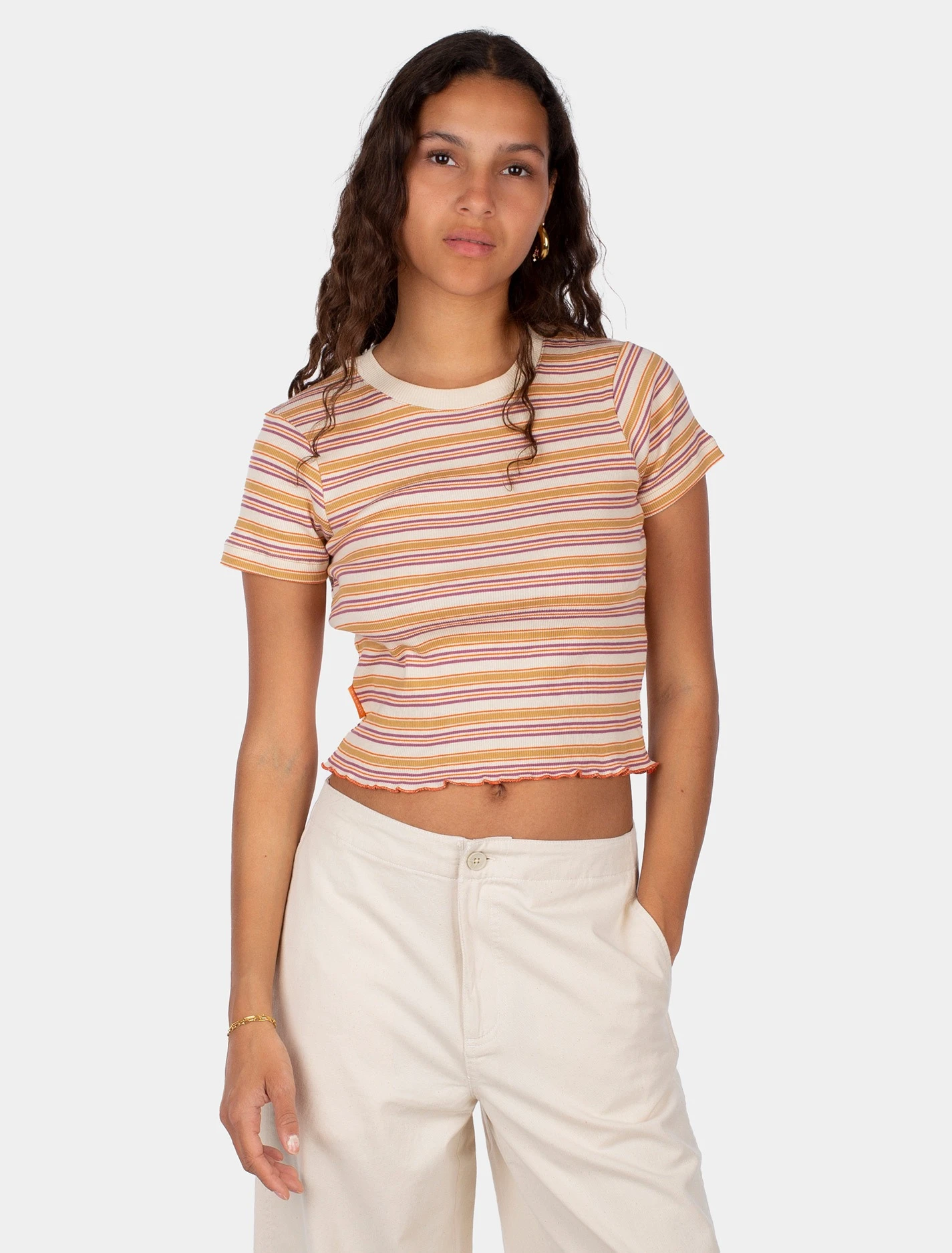 Iriedaily Pippa T-Shirt Caramel 1 Iriedaily Pippa T-Shirt Caramel