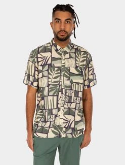 Iriedaily Resort SSL Hemd Jungle Green
