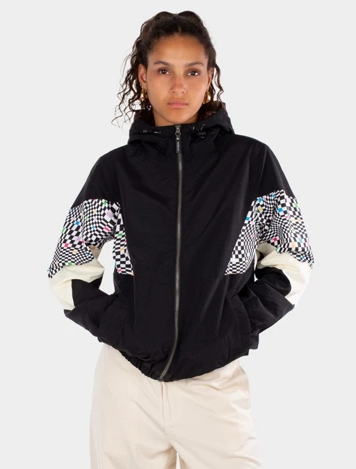 Iriedaily Streetz R Jacket Black White 1 Iriedaily Streetz R Jacket Black White