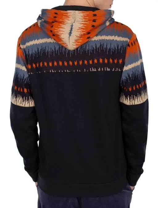 Iriedaily Vintachi Block Hoody Navy 2 Iriedaily Vintachi Block Hoody Navy – Bild 2