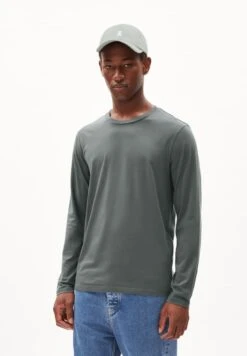 Armedangels Jaanono LS T-Shirt Space Steel