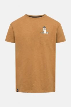 Derbe Langer Hals T-Shirt Chipmunk