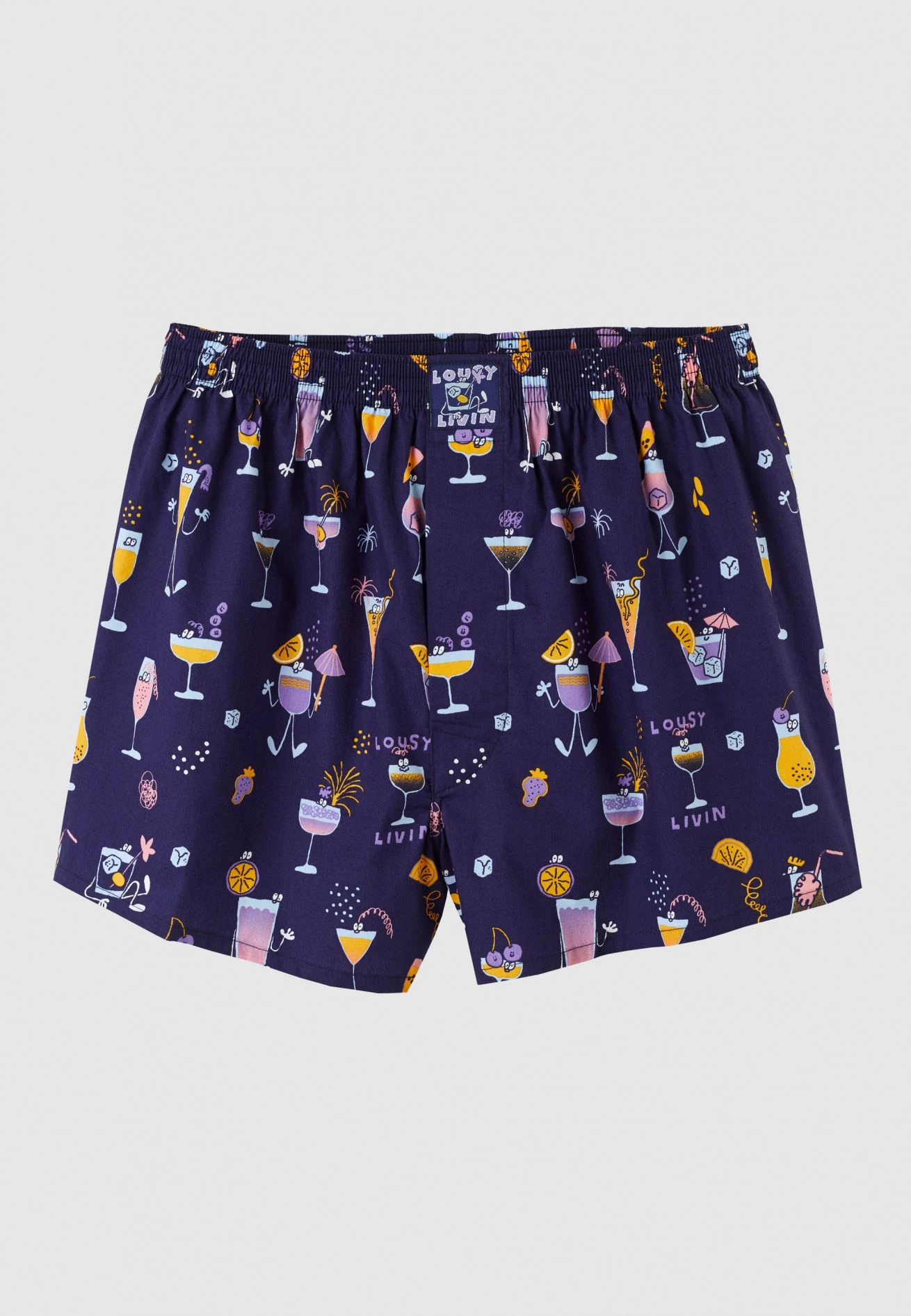 Lousy Livin Cocktails Boxershorts Navy 1 Lousy Livin Cocktails Boxershorts Navy