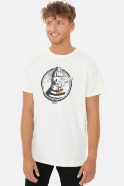 Derbe Matrosenmoewe T-Shirt Off White