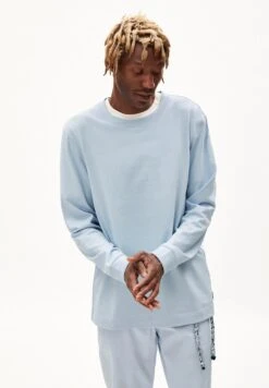 Armedangels Paanoa T-Shirt LS Morning Sky