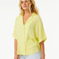 Rip Curl Premium Surf Top Bright Yellow
