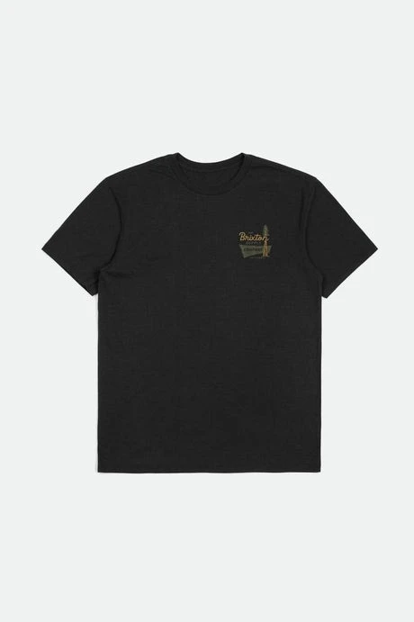 Brixton Howell T-Shirt Black 1 Brixton Howell T-Shirt Black