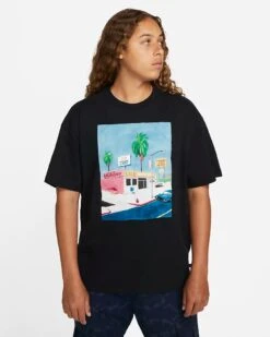 Nike SB Laundry T-Shirt Black