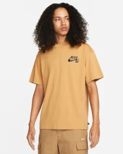 Nike SB Logo T-Shirt Element Gold