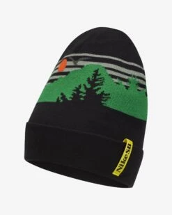 Nike SB Reversible Skate Beanie Black Jade Green