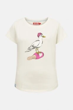 Derbe Sturmmoewin T-Shirt Off White