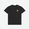 Brixton Rival Stamp T-Shirt Blk Garm Dyed