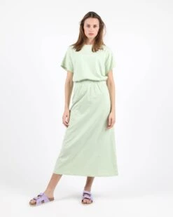 Wemoto Fery Dress Lime Melange