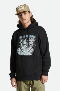 Brixton Bass Brains Monster Hoody Black