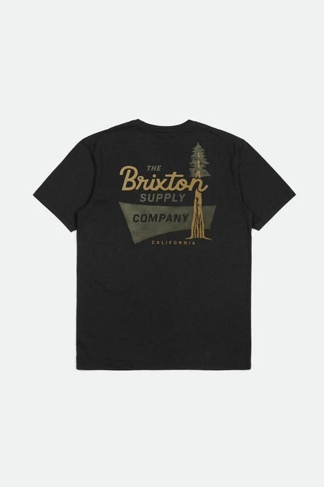 Brixton Howell T-Shirt Black 2 Brixton Howell T-Shirt Black – Bild 2